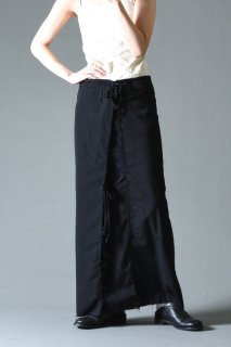 [iot  BISHOOL] ƹ Wool Gabardine Wrap Skirt