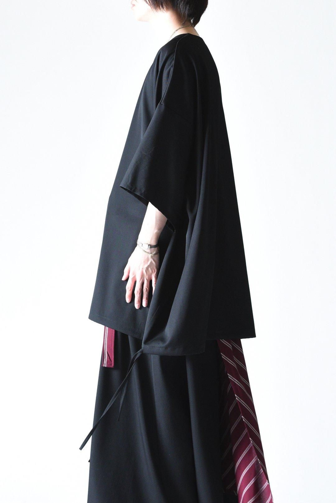 Wool Gabardine Balloon Big-T - BISHOOL