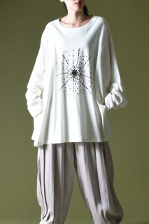 Sequins Embroidery Drape Long Sleeve 