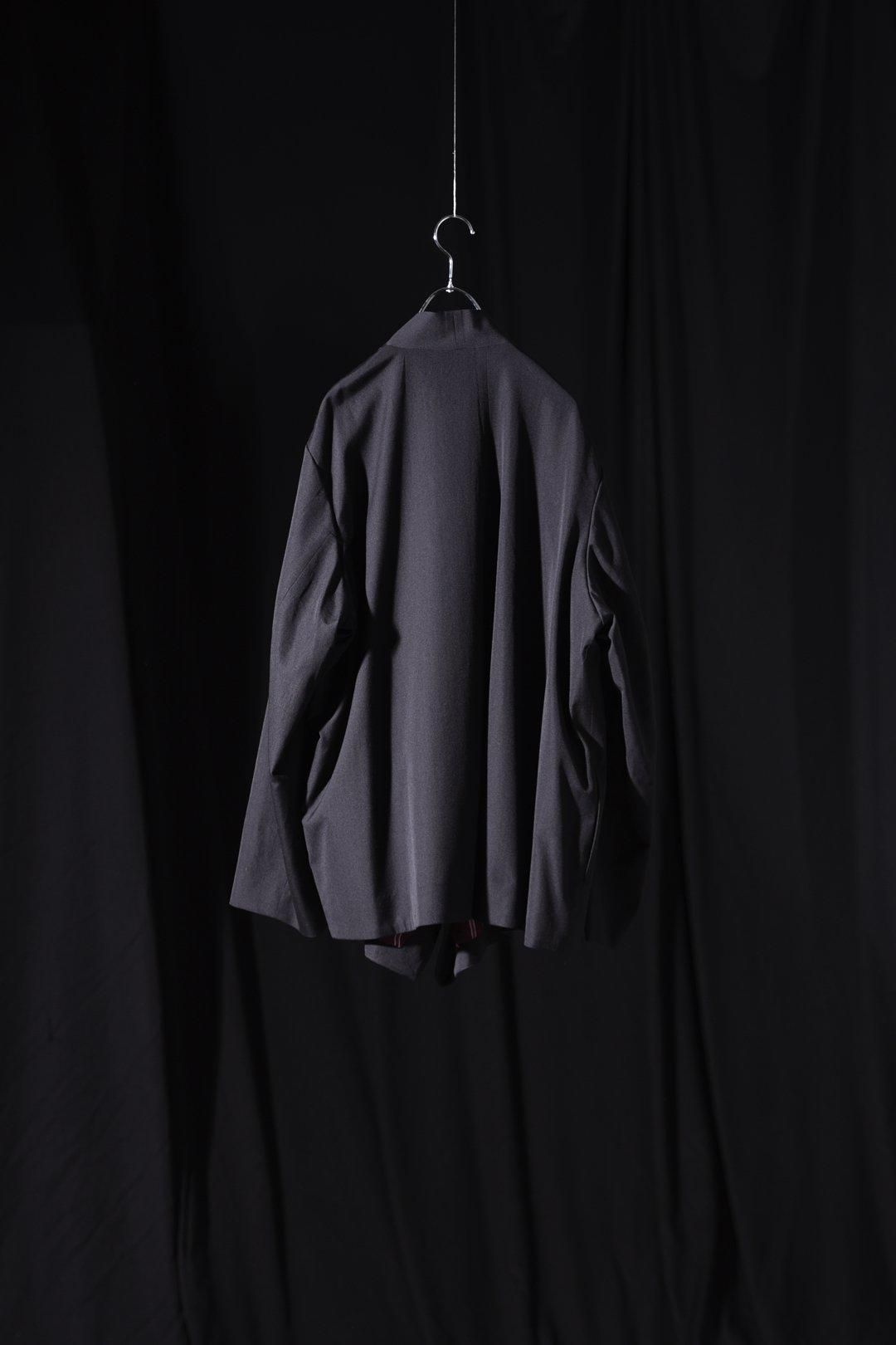 ジャケット・アウター BISHOOL Kimono Jacket BISHOOL Wool Gabardine KIMONO Over Jacket - BISHOOL,Edwina