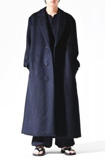 [Edwina Hörl  BISHOOL] Angora Wool Big Doctor Coat