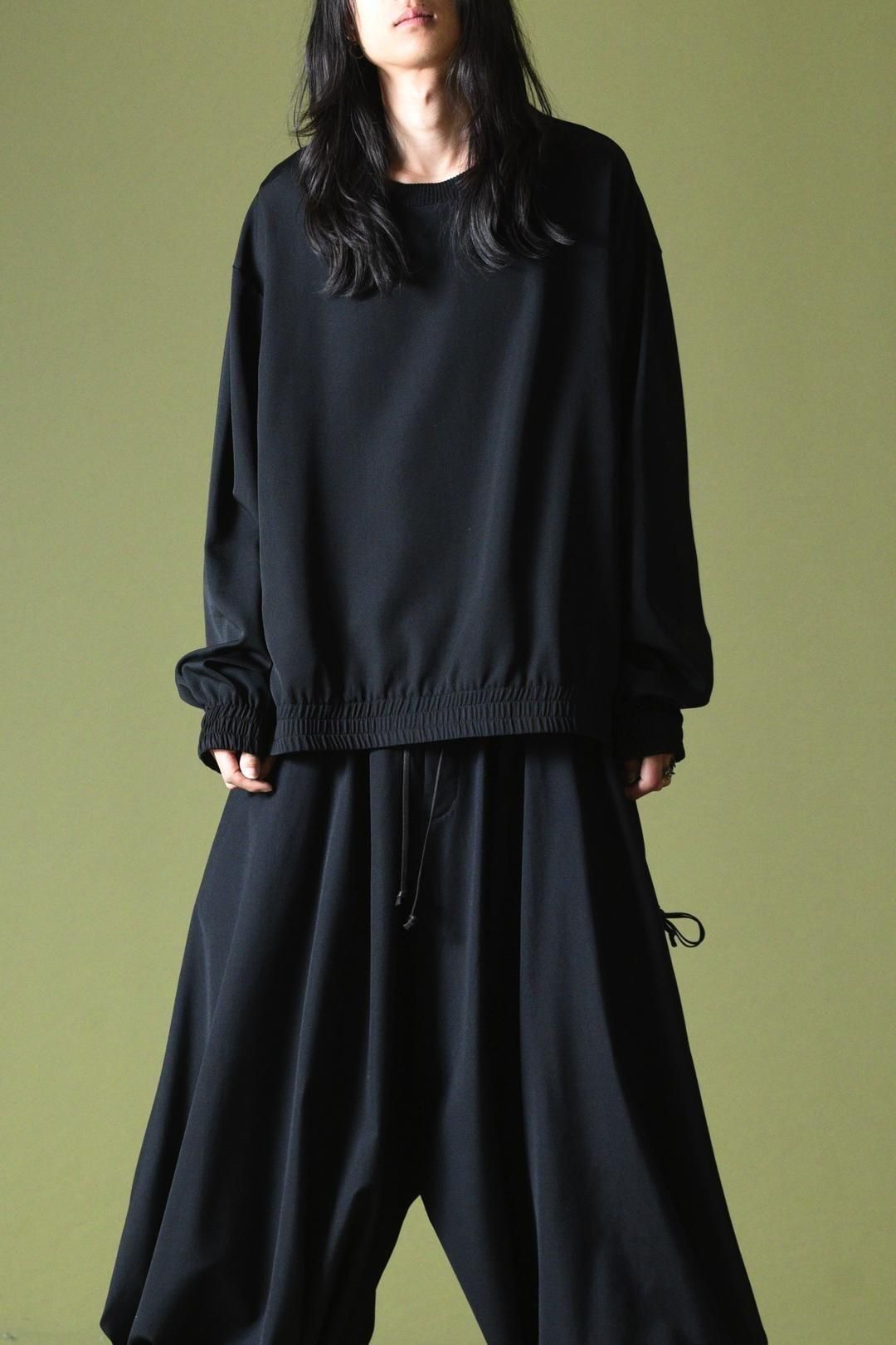 Wool Gabardine Vague Pullover - BISHOOL