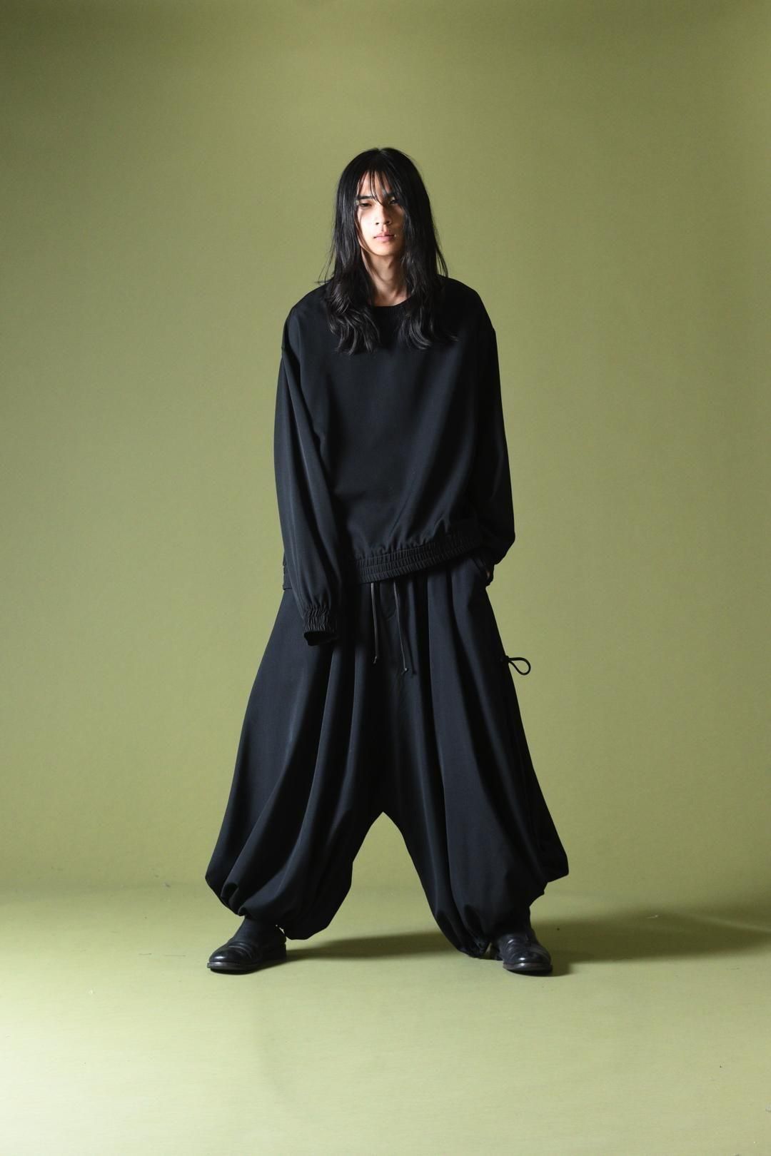 Wool Gabardine Vague Pullover - BISHOOL