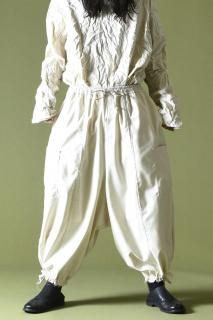 Cut Off Goto-Gi Pants ver.TR Serge ecru