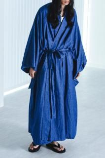 4oz Denim YUKATA Coat fade