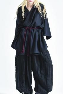 Double Satin  YUKATA Shirt