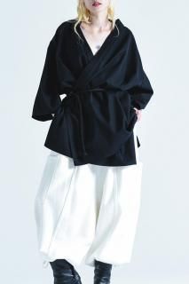 Wool Gabardine  YUKATA Shirt