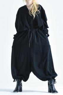 Cut Off Goto-Gi Sweat Pants black