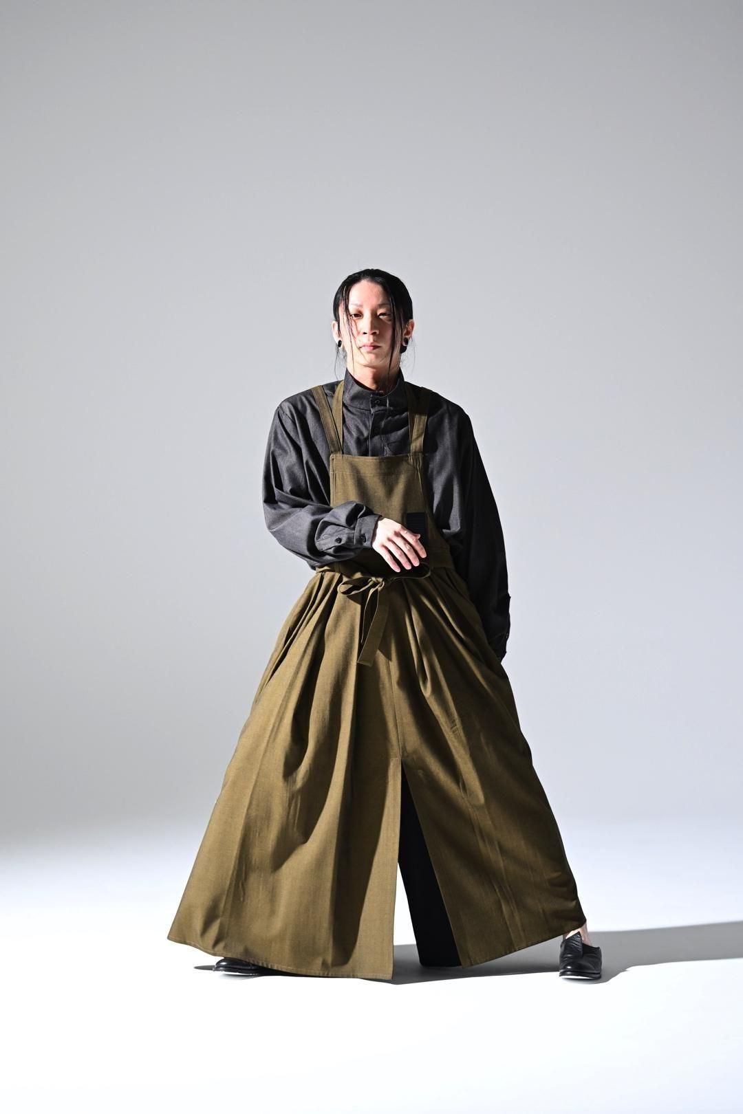 パンツ BISHOOL Wool Gabardine Wrap KIMONO Cloth BISHOOL Wool Gabardine Wrap KIMONO Cloth black - BISHOOL