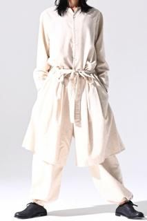 Organic Cotton Linen Double Layered Pants kinari