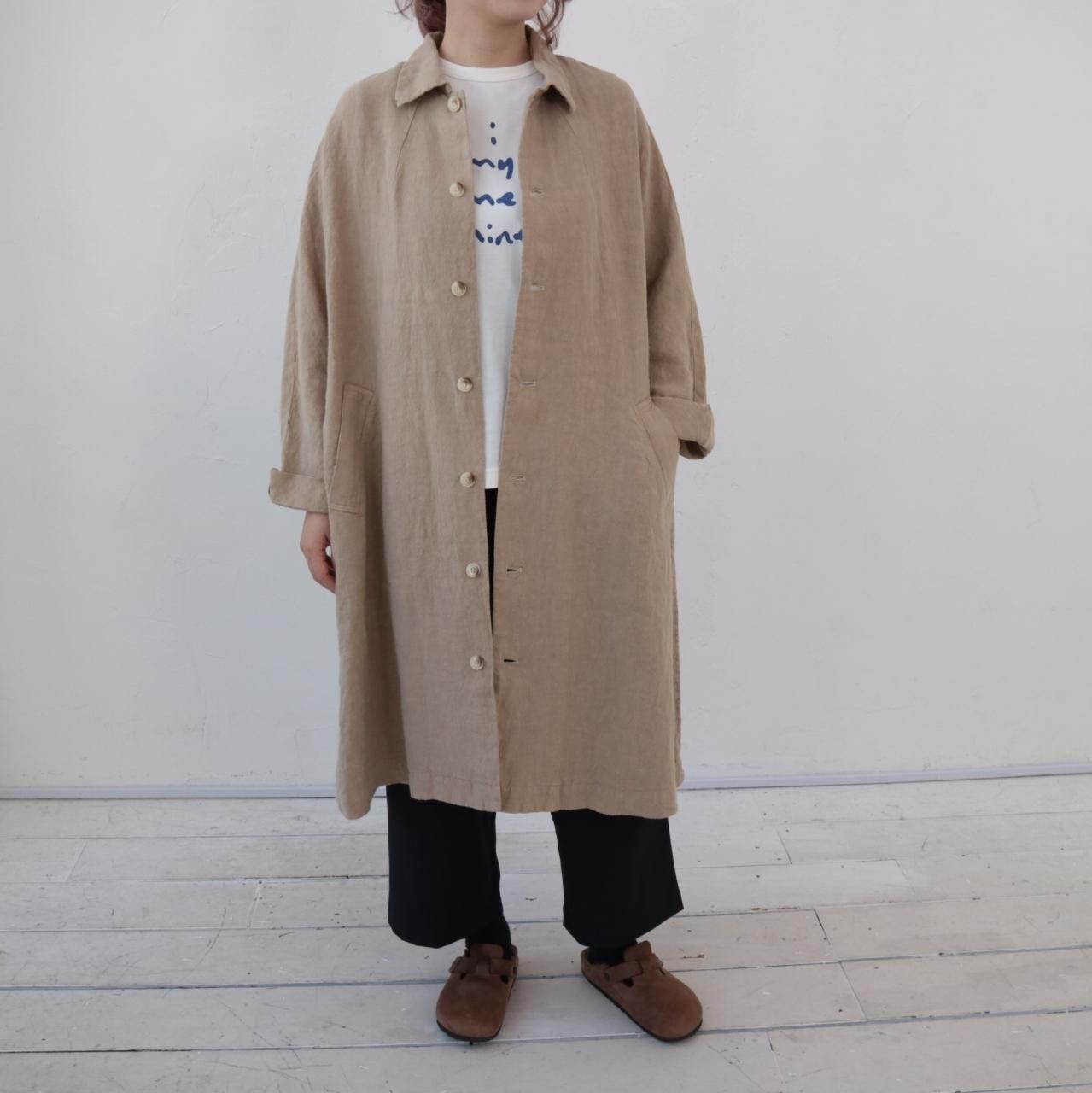 2022年最新春物 新品 linen100% それどこの?と聞かれちゃうよ お洒落