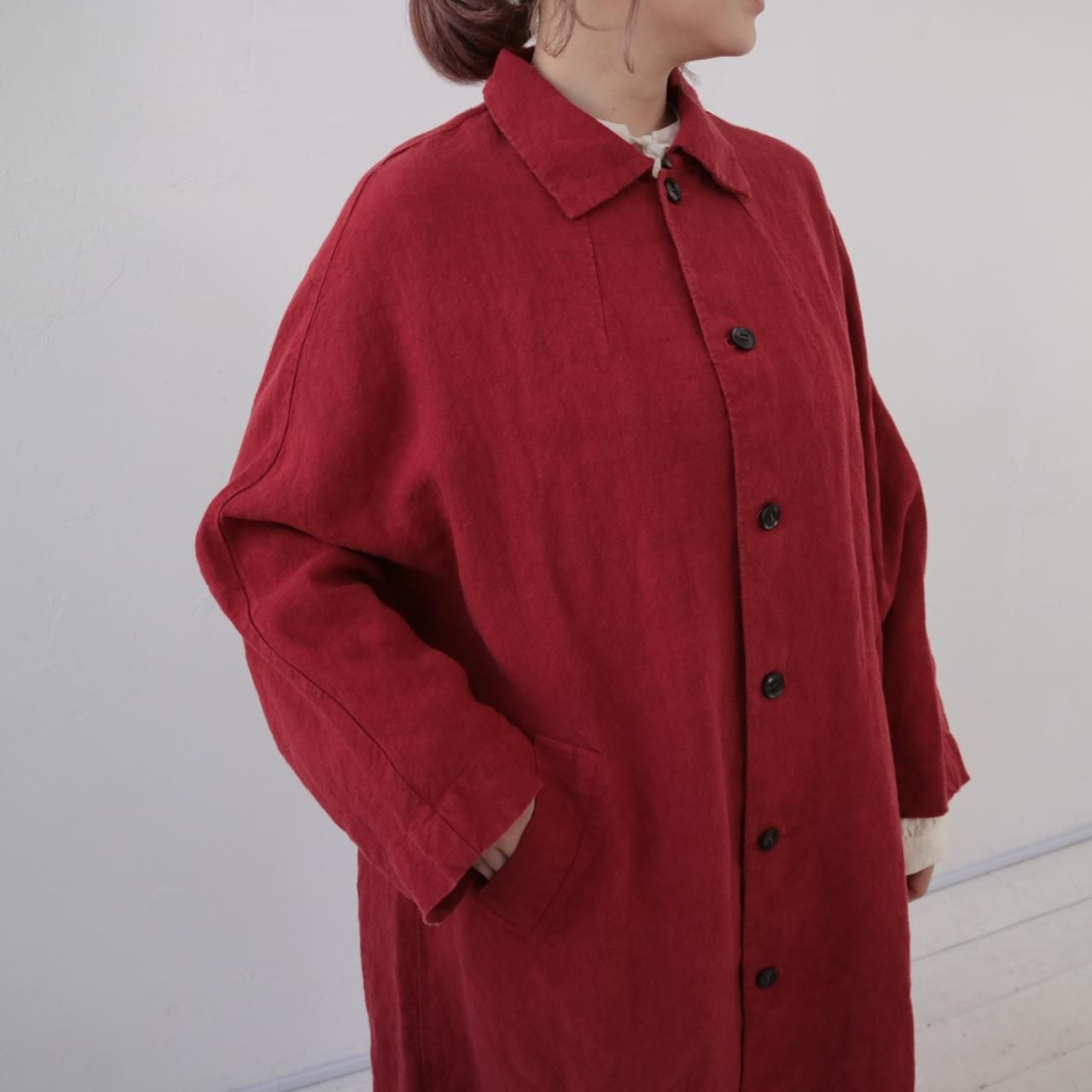 新品 linen100% それどこの?と聞かれちゃうよ お洒落コート♡ neuroid