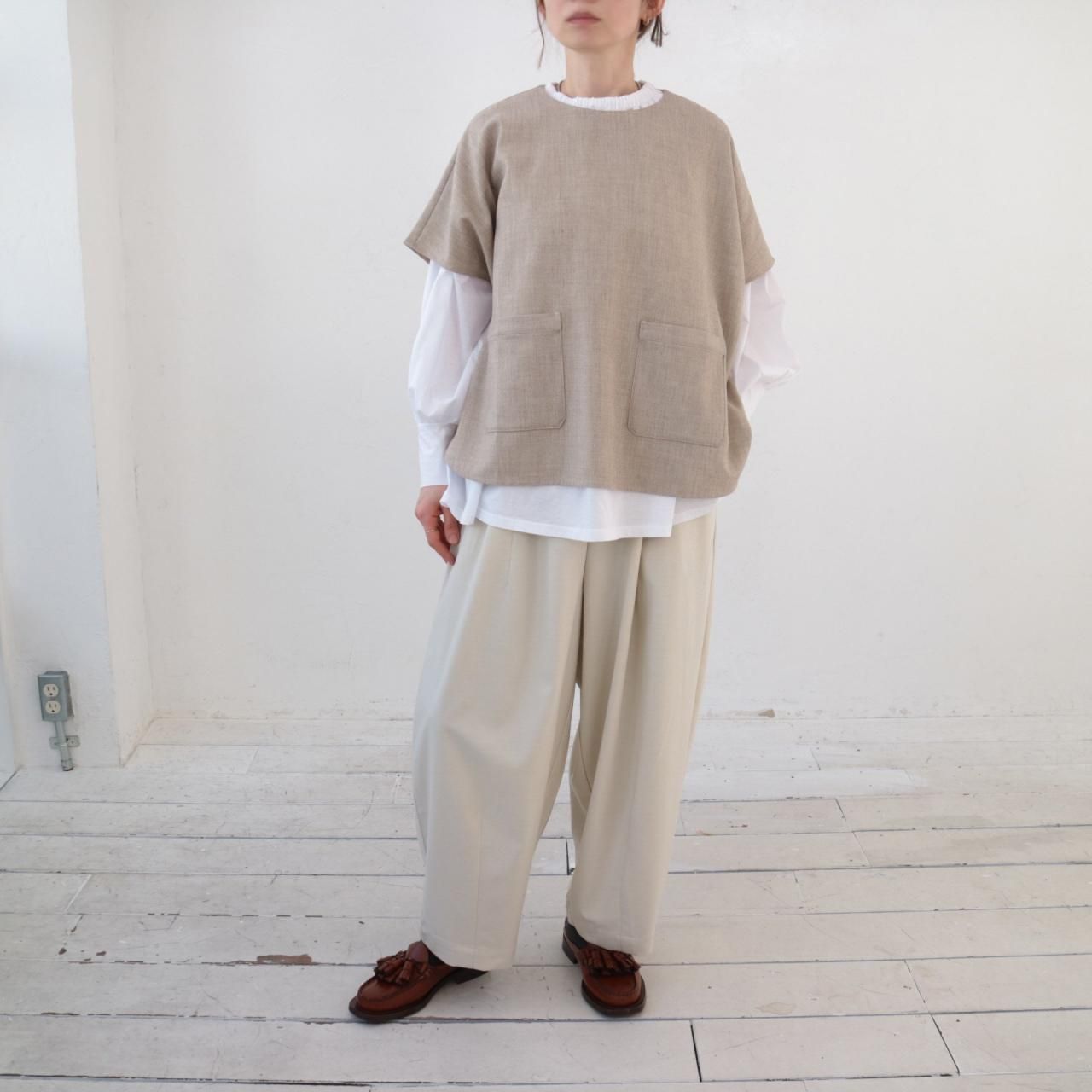 doux bleu シアーコットンギャザーブラウス DB-2441-031 - YARRA