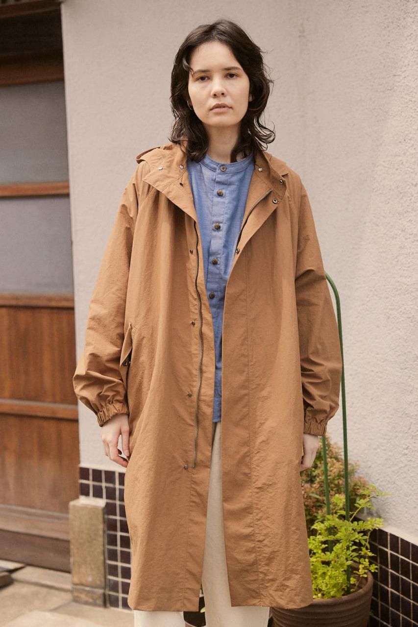 美品】YARRA フード付きナイロンポンチョコート