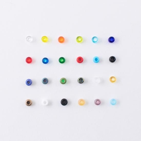 マクラメグラスビーズ ミニ 5mm