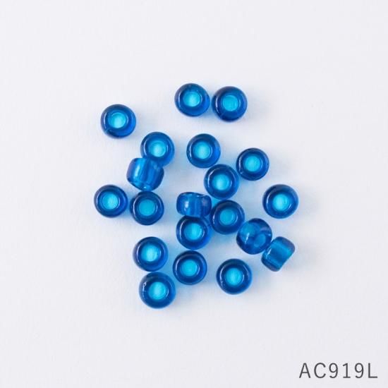 グラスビーズ ガラス ビーズ 雫 しずく ドロップ オーロラ加工 横穴 約10×8mm