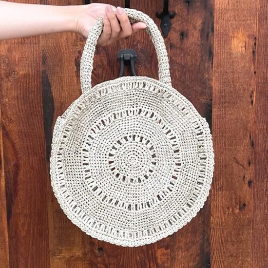 編み物】青木先生デザイン サークルバッグ レシピ