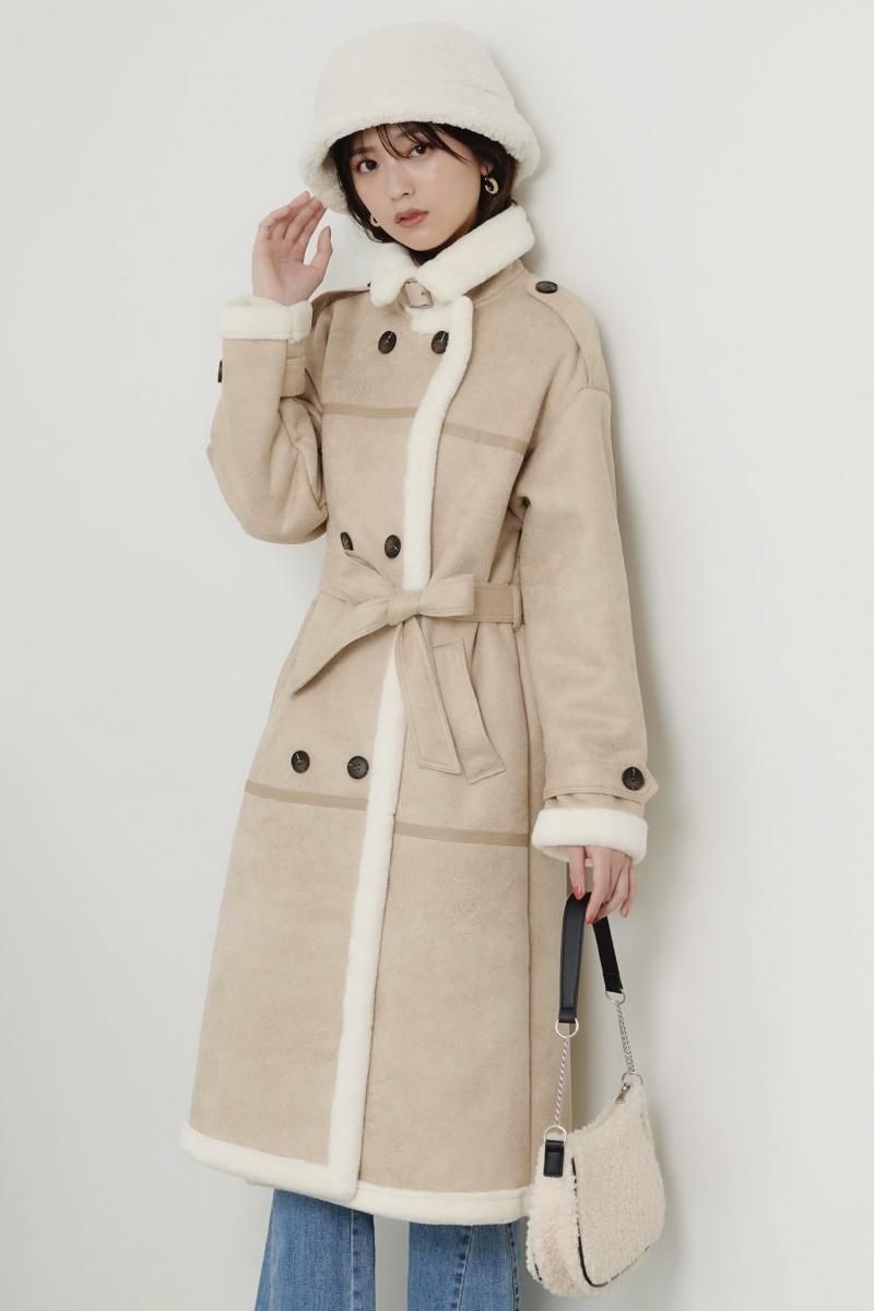 工藤美桜着用 ムートンコート 工藤美桜着用 ムートンコート