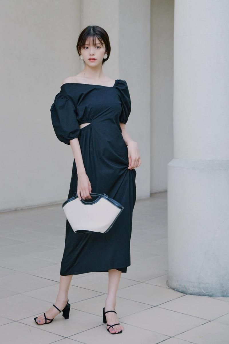 即国内発送・送込♪ ♪コットンサマードレス$134 SUMMER SALE 30%OFF! 鈴木ゆうか着用 デザインコットンドレス
