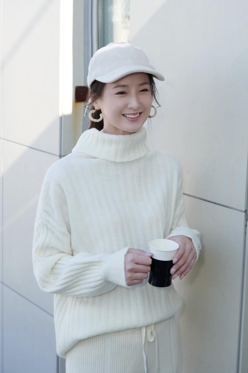 2022 AW 冴木柚葉着用 ボトルネックセーター 【WH /BR】