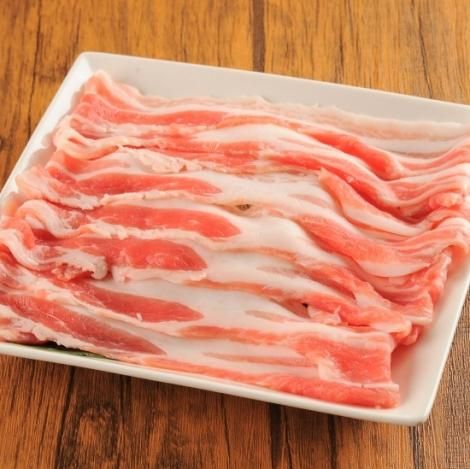 黒豚 バラ しゃぶしゃぶ用 100g 黒豚 バラ しゃぶしゃぶ用 100g