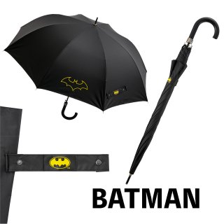 男性用傘 メンズパラソル 晴雨兼用傘（65cm） バットマン-BATMAN-／UBSR4_548659