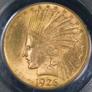 アメリカ United States of America インディアンヘッド 10ドル金貨 1926年 PCGS MS63