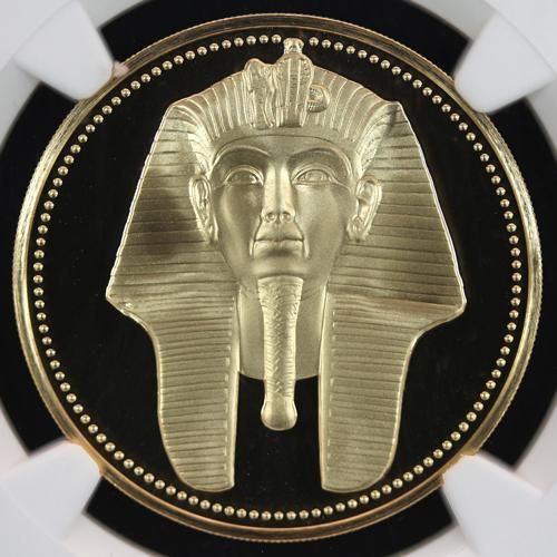 エジプト Egypt ツタンカーメン Tutankhamun 100ポンド プルーフ金貨