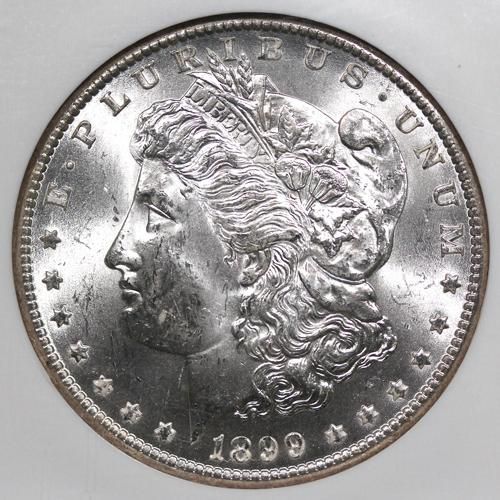 NGC MS63】 アメリカ モルガンダラー銀貨1885 O コレクション