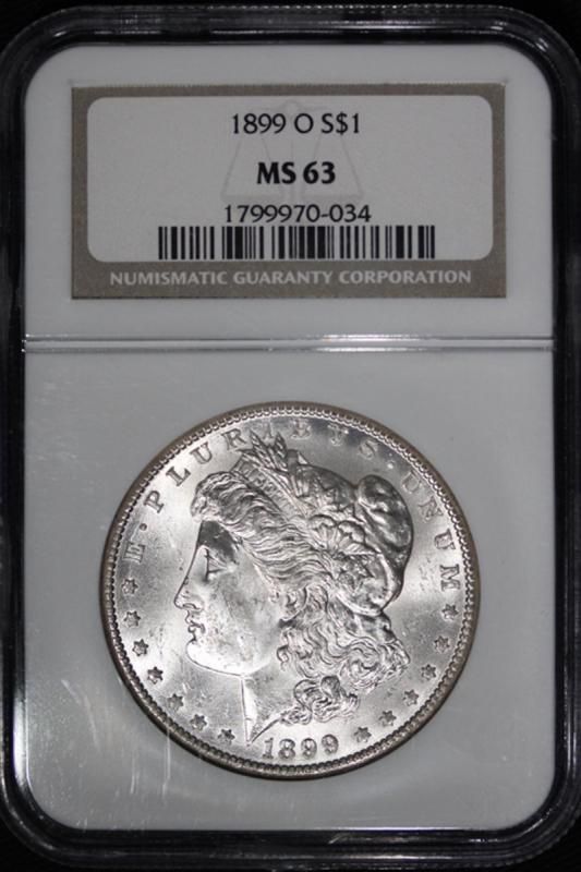 アメリカ 1ドル銀貨 モルガンダラー 1882年 Sマーク MS63 未使用