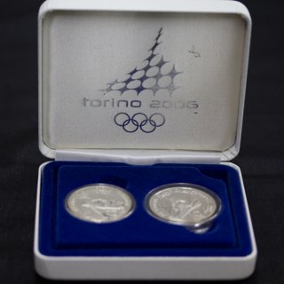 イタリア トリノオリンピック記念銀貨 プルーフセット 2006年