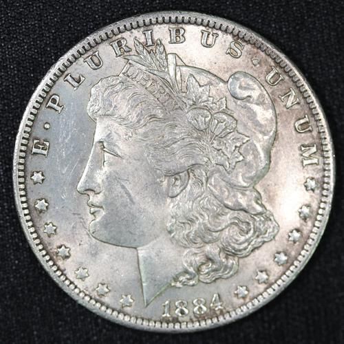 アメリカ United States of America モルガンダラー Morgan Dollar 1884年O