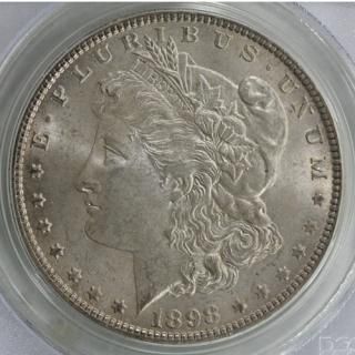 ꥫ United States of America 륬顼 1898ǯ PCGS MS63