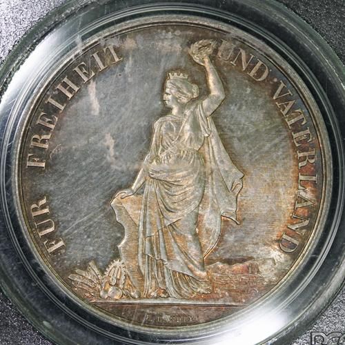 スイス Switzerland スイス射撃祭 チューリッヒ Zurich 5フラン銀貨