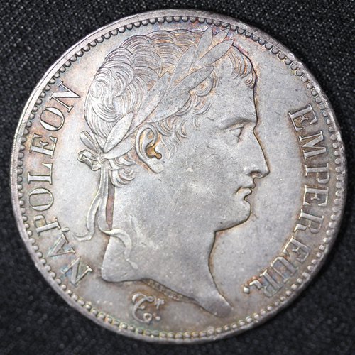 フランス帝国　ナポレオン１世　１ フラン銀貨　１８１１ Ａ