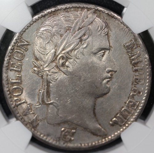 ե France ʥݥ쥪1 Napoleon I ˴ 5ե 1812ǯA NGC AU55