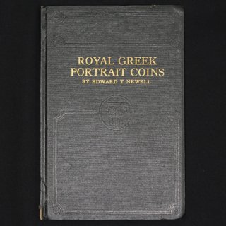 ROYAL GREEK PORTRAIT COINS 著者 EDWARD T. NEWELL 1937年