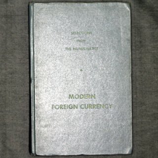 SELECTIONS FROM THE NUMISMATIST MODERN FOREIGN CURRENCY 1960