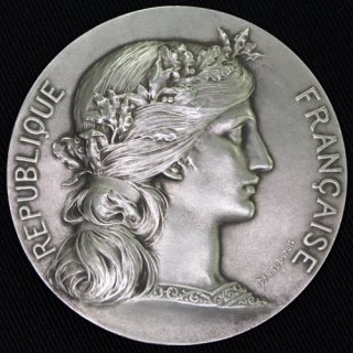 フランス マリアンヌ 銀メダル Marianne Award Medal
