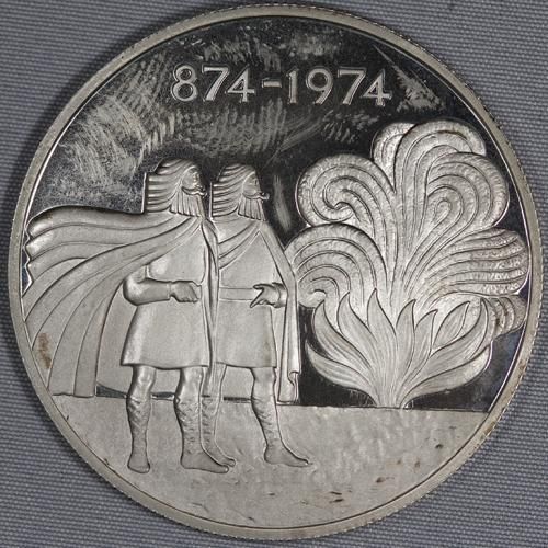 アイスランド建国1100周年記念銀貨セット 美術品・アンティーク