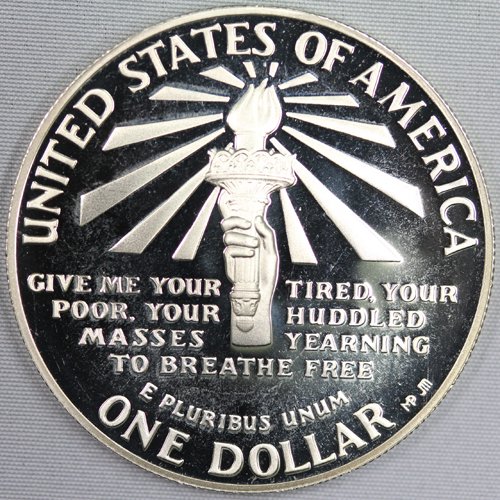 アメリカ United States of America リバティコイン 自由の女神 1ドル