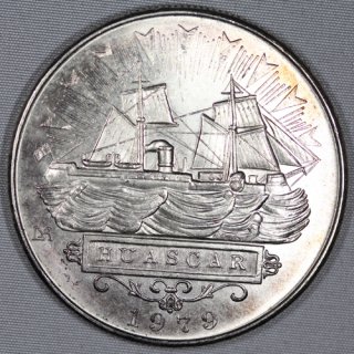 ペルー Peru イキケの海戦100年記念 5000ソル銀貨 1979年
