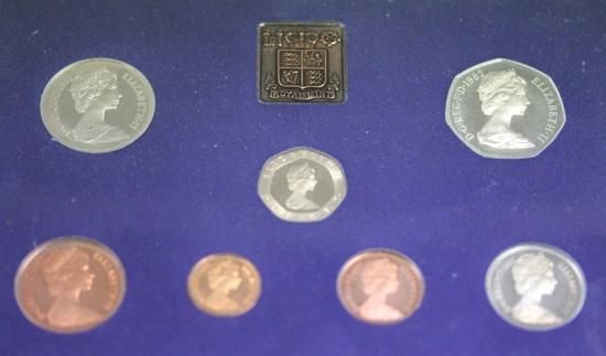 トップ イギリス Great 7種 プルーフセット エリザベス2世 Britain コレクション