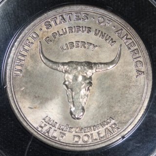 アメリカ United States of America オールド スパニッシュ トレイル400年 ハーフダラー銀貨 1935年 PCGS MS64