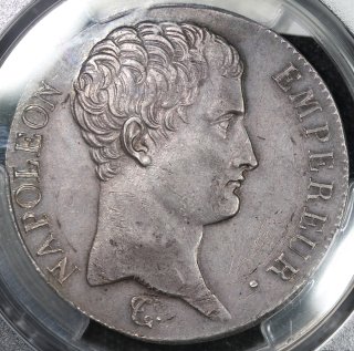 ե France ʥݥ쥪1  ̵ 5ե AN13(1807ǯ) PCGS AU55