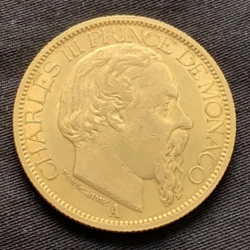 ʥ Monaco 3 Charles III 100ե 1886ǯ 