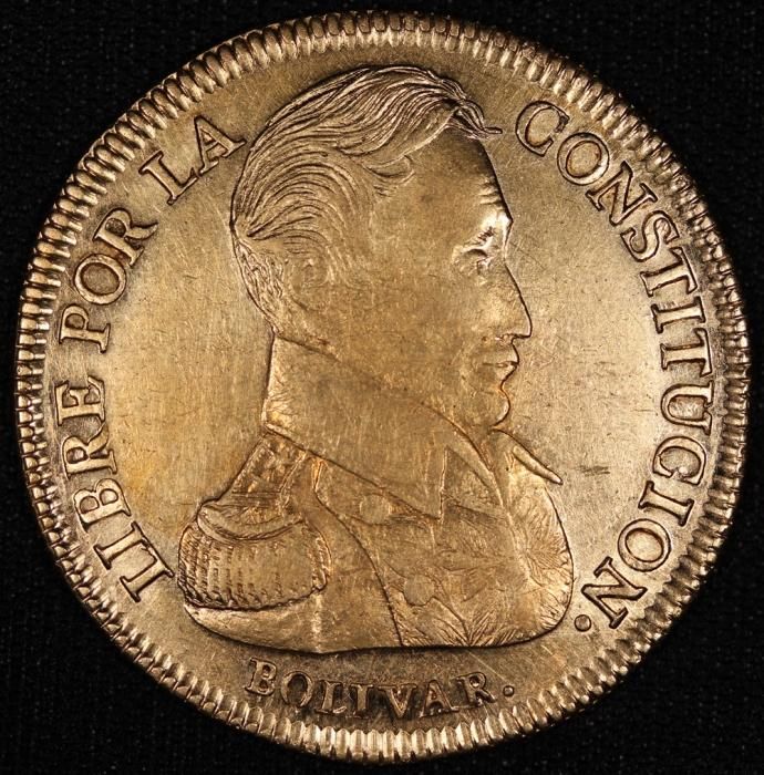 ボリビア Bolivia シモン・ボリバル Simon Bolivar 8スクード ボリビア Bolivia シモン・ボリバル Simon Bolivar 8スクード