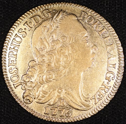ブラジル Brazil  ホセ1世 ジョゼ1世 6400レイス 金貨 1776年