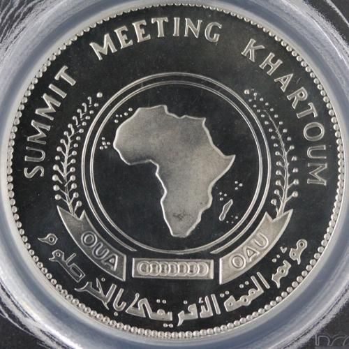  Sudan եꥫ쵡ߥå ϥġ 10ݥɶ ԥե AH1398 / 1978ǯ PCGS SP64 DEEP CAMEO