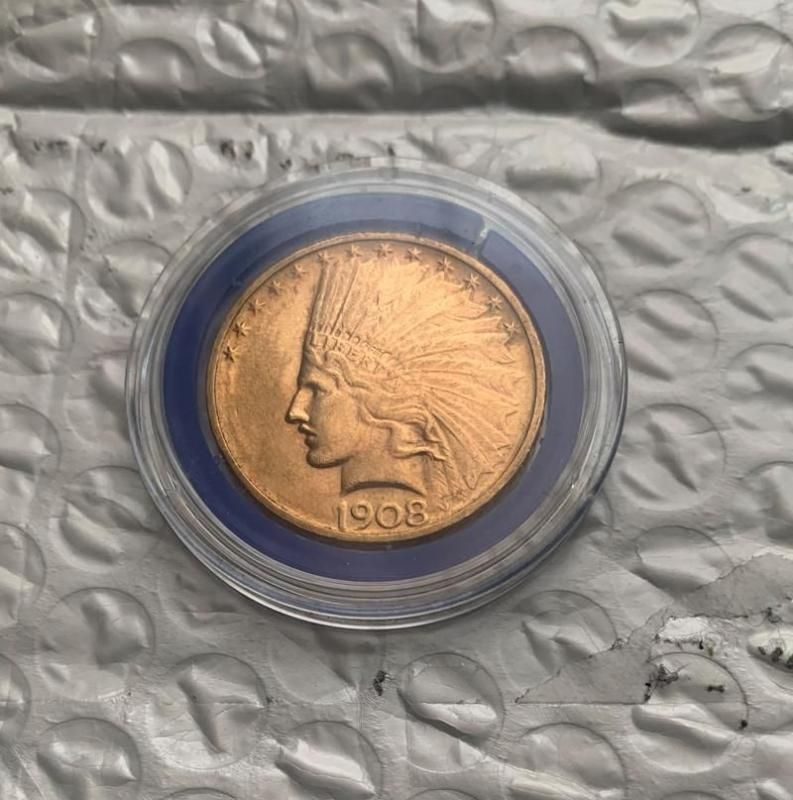重15.59g インディアン 2019年 水牛 金貨コイン1 インディアン金貨 10ドルを最高額相場で売るならディアス